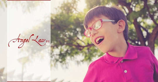 Child playing outside