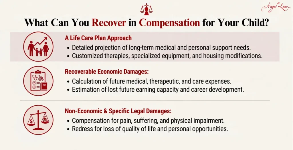 What Can You Recover in Compensation for Your Child