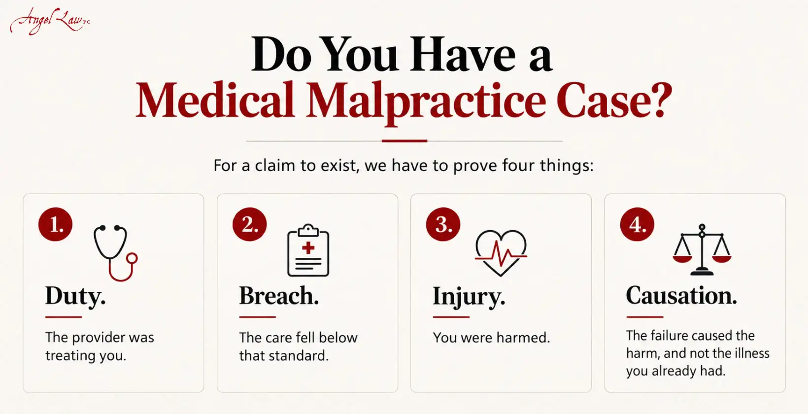 do you have a medical malpractice case in lake oswego